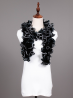 HAND-CRAFTED RUFFLE SCARF